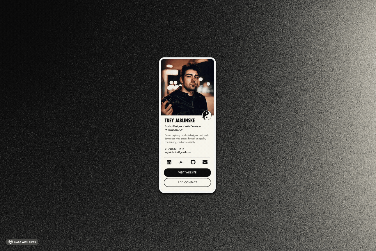 Digital Business Card